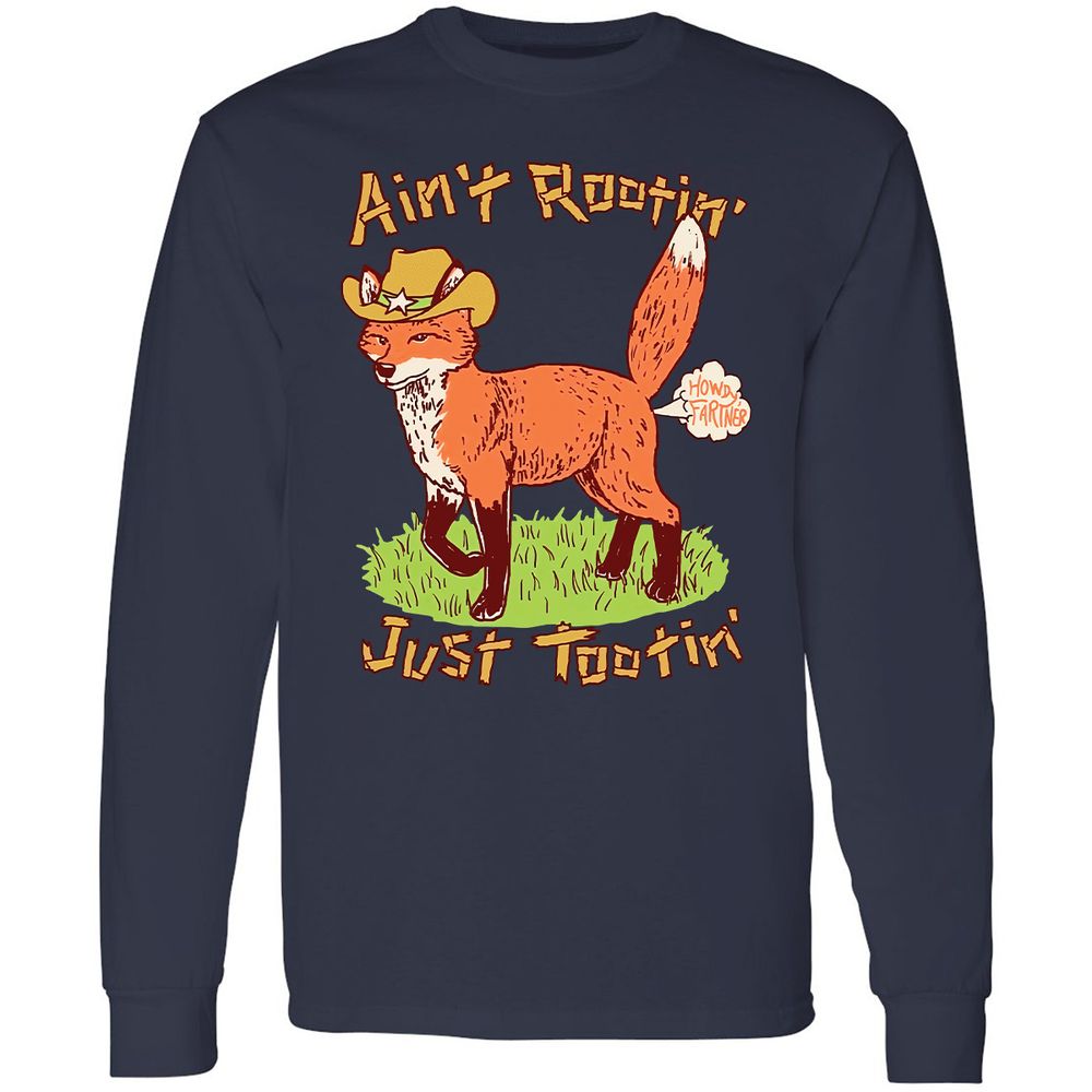 Long Sleeve T-Shirt - BB3M6VX6 - Navy - 12
