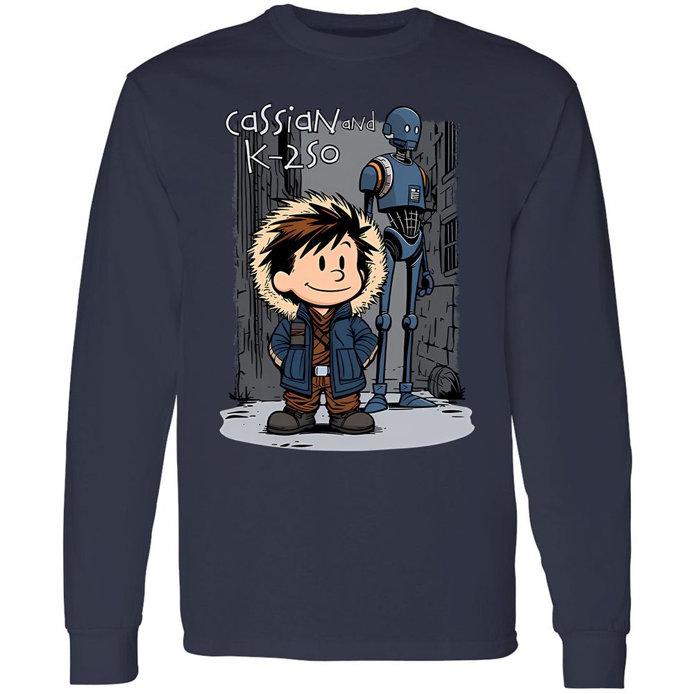 Long Sleeve T-Shirt - ZD2MUR12 - Navy - 12