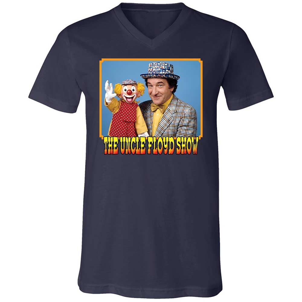 Unisex V-Neck T-Shirt - KPM7DX67 - Navy - 12