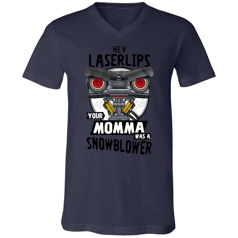 Unisex V-Neck T-Shirt - FC19B7ZG - Navy - 12