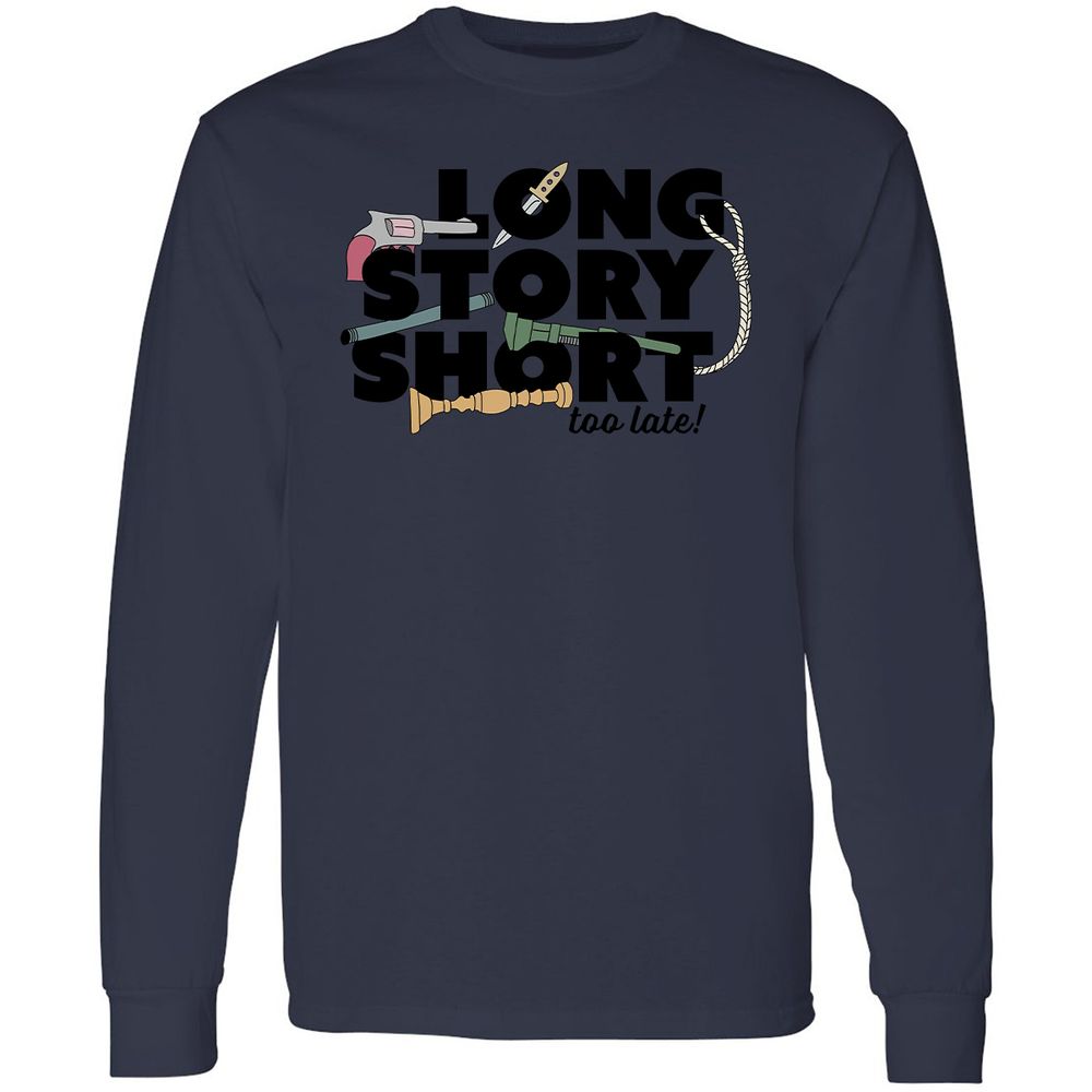 Long Sleeve T-Shirt - YKKYK718 - Navy - 12