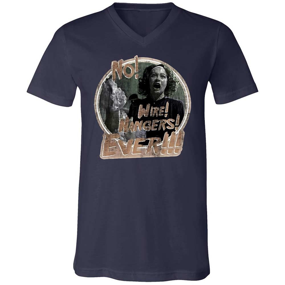 Unisex V-Neck T-Shirt - 6JPJ9S2J - Navy - 12