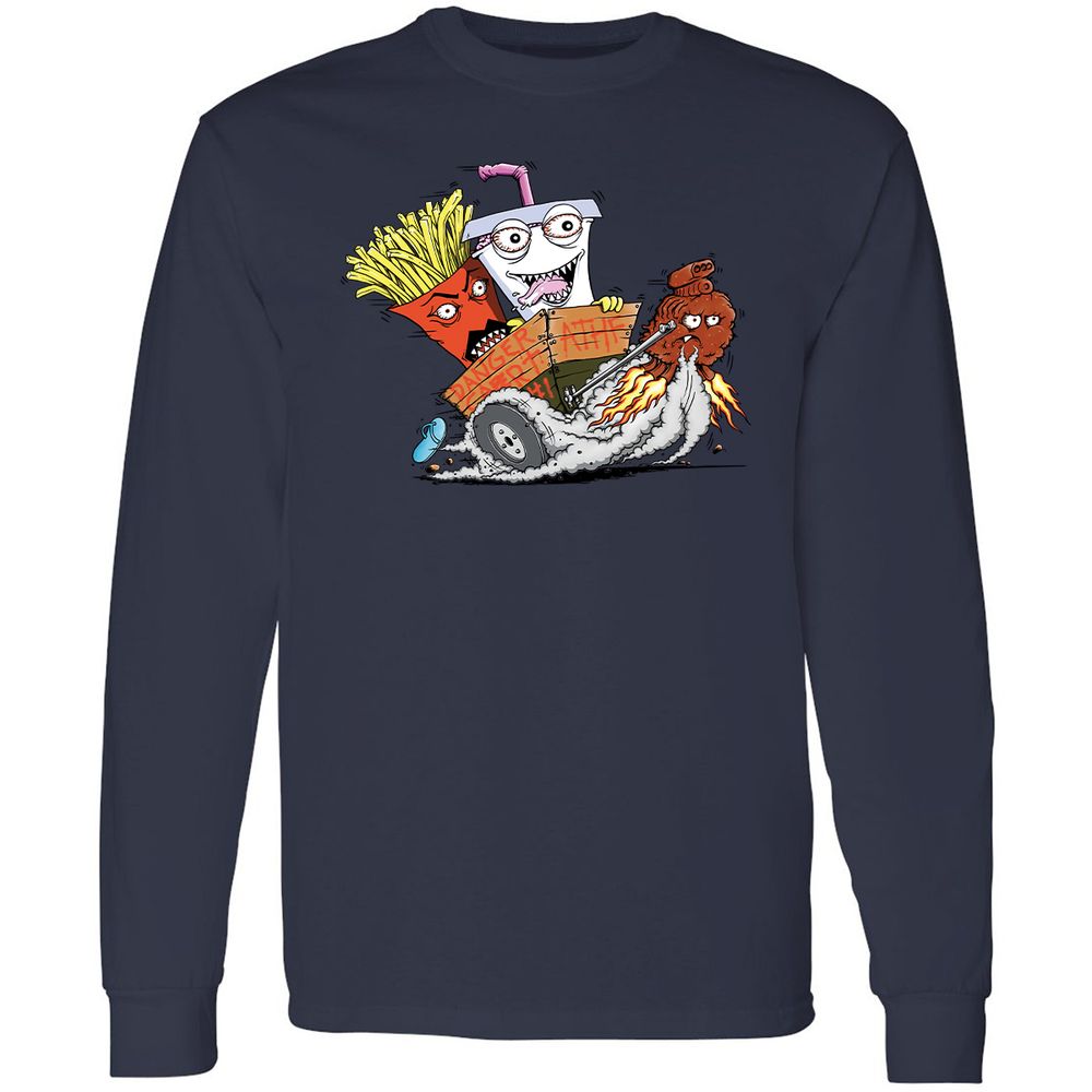 Long Sleeve T-Shirt - C977PTYD - Navy - 12