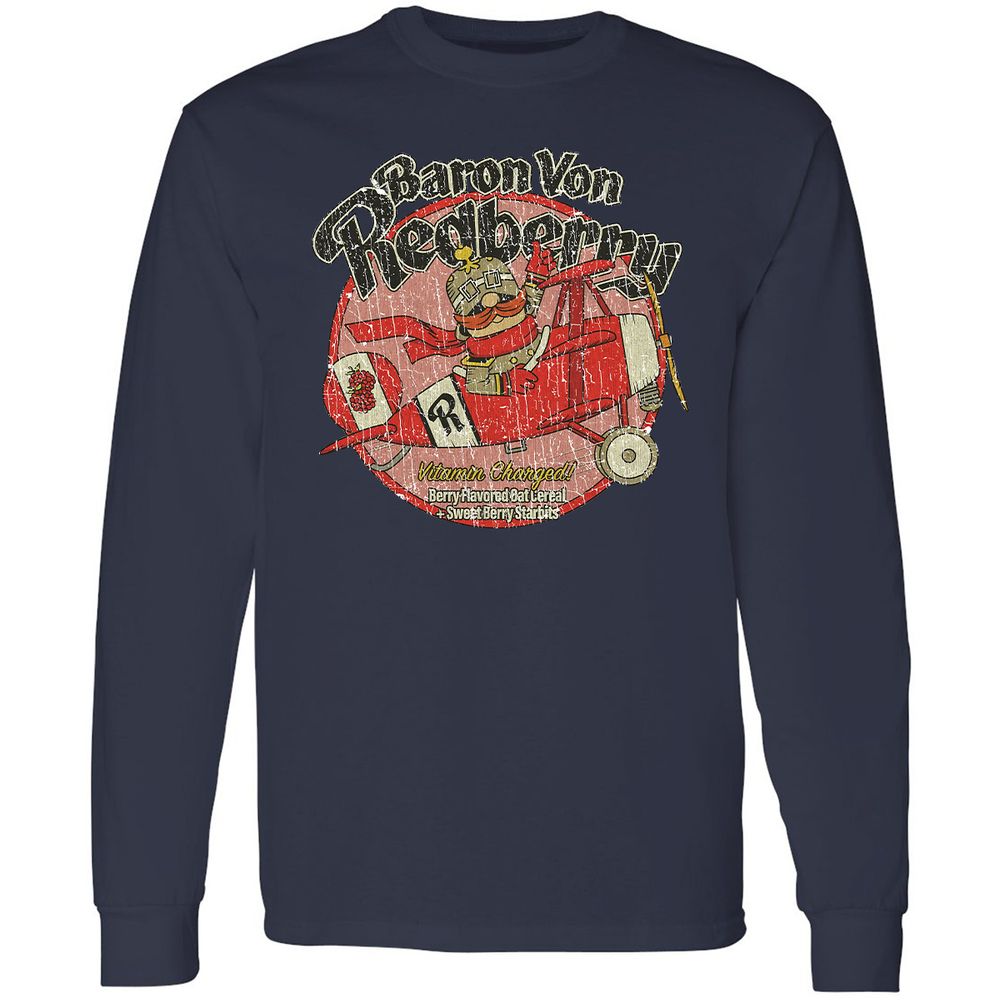 Long Sleeve T-Shirt - CTSHKN96 - Navy - 12