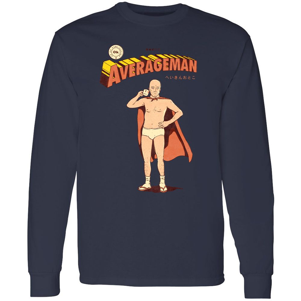 Long Sleeve T-Shirt - TJTU8245 - Navy - 12