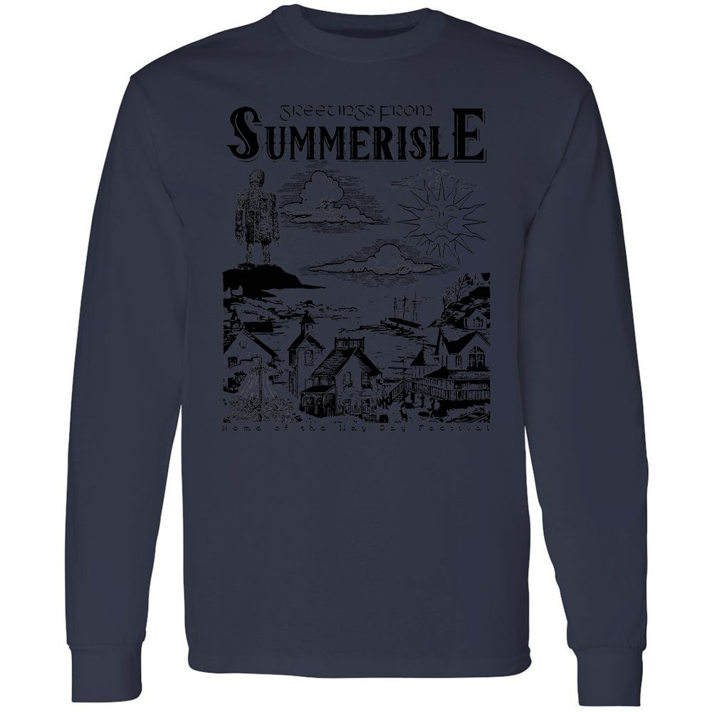 Greetings From Summerisle - Navy - 12