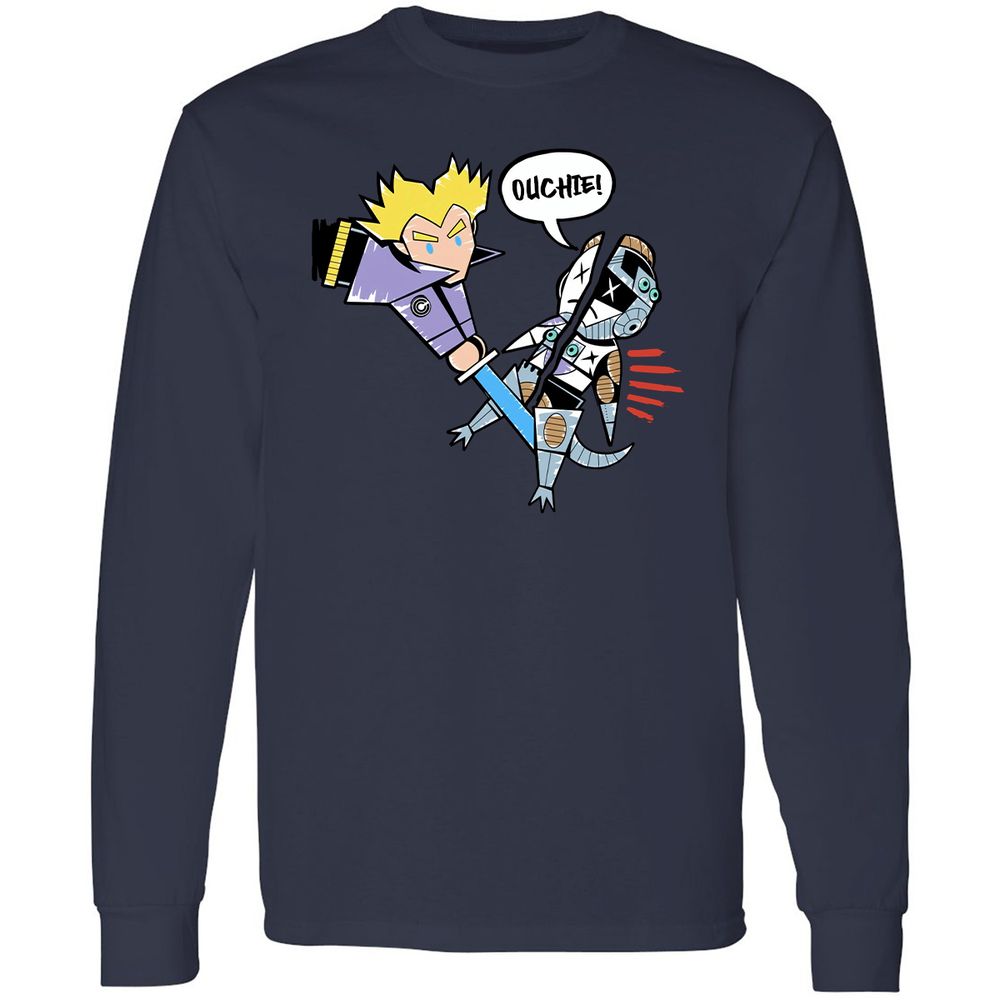 Long Sleeve T-Shirt - A5FFDEP6 - Navy - 12