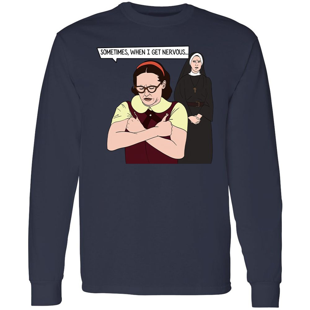 Long Sleeve T-Shirt - YBTU33BS - Navy - 12