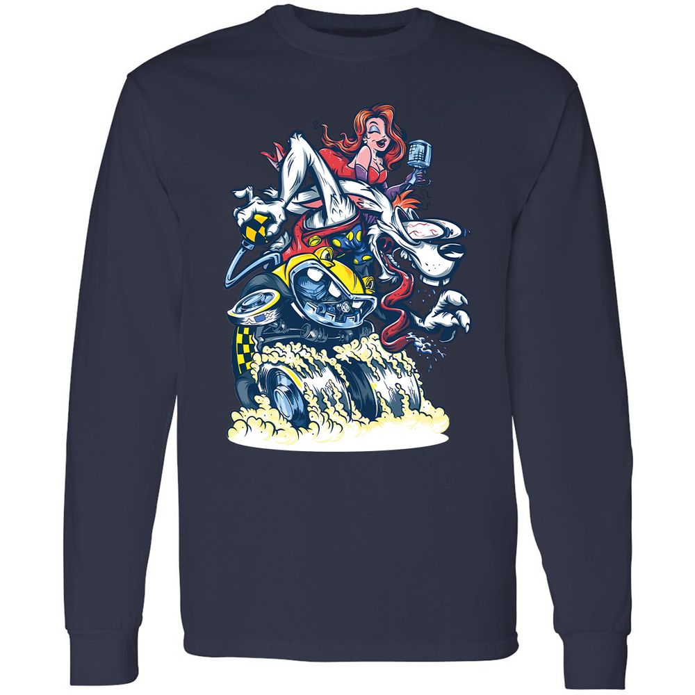 Long Sleeve T-Shirt - NAE183UN - Navy - 12