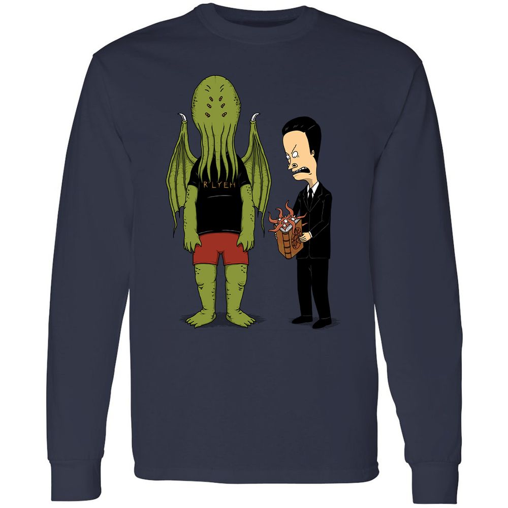 Long Sleeve T-Shirt - 8MC71HMX - Navy - 12