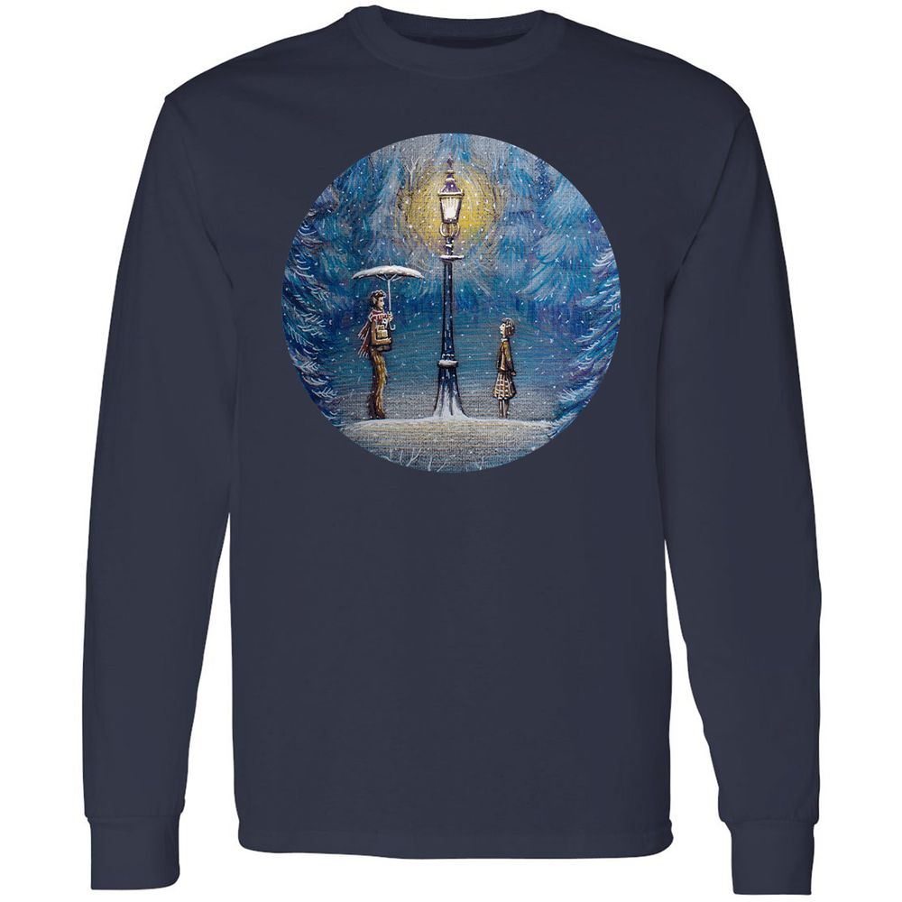 Long Sleeve T-Shirt - K3JVVLNT - Navy - 12