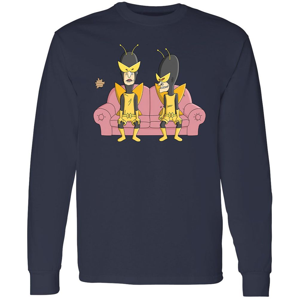 Long Sleeve T-Shirt - 7WZNLW47 - Navy - 12