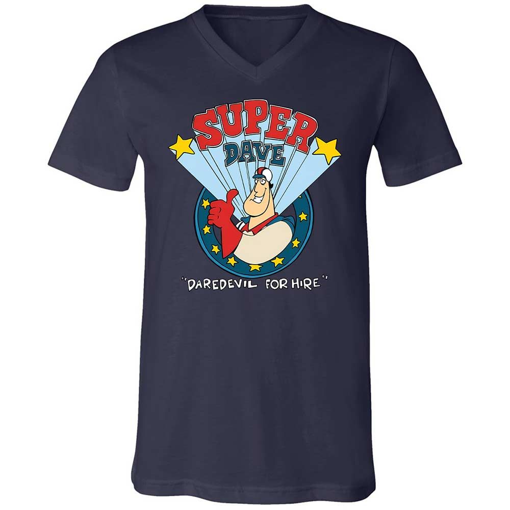 Unisex V-Neck T-Shirt - FYNT338N - Navy - 12