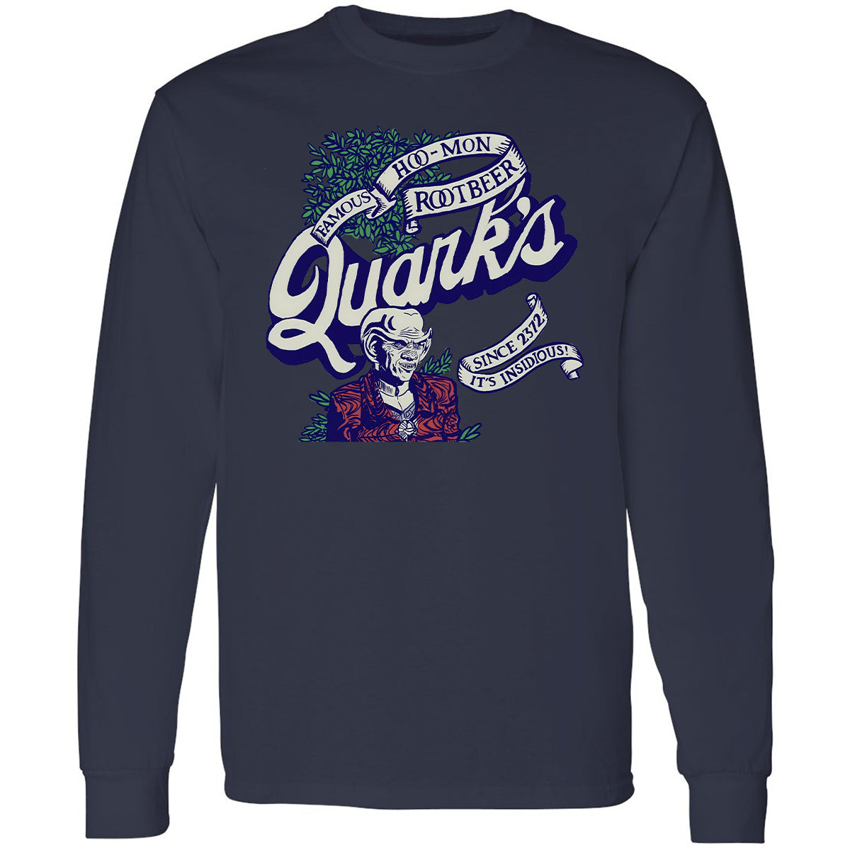 Long Sleeve T-Shirt - XU1QG7ZF - Navy - 12