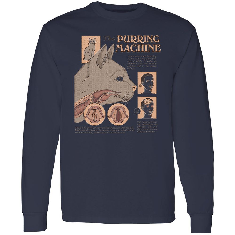 Long Sleeve T-Shirt - M216SM78 - Navy - 12
