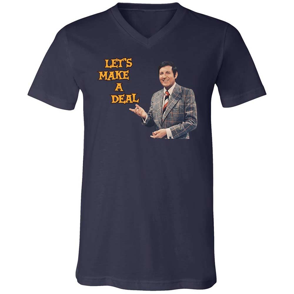 Unisex V-Neck T-Shirt - L3T36L9G - Navy - 12