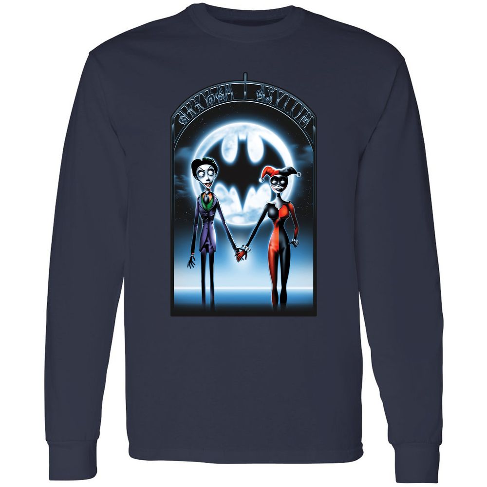 Long Sleeve T-Shirt - BVY7GEU8 - Navy - 12