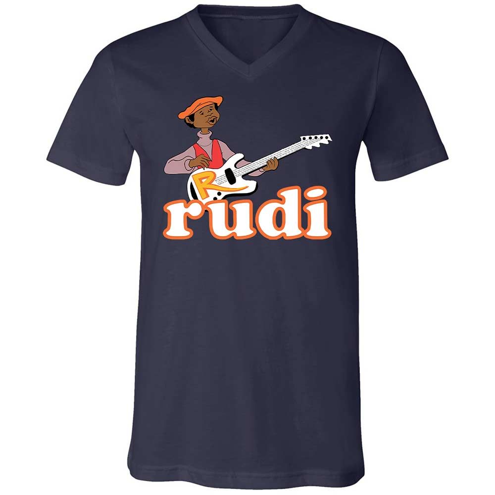 Unisex V-Neck T-Shirt - 2KBSVMNV - Navy - 12