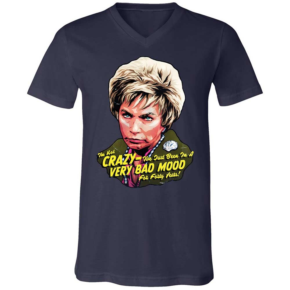 Unisex V-Neck T-Shirt - 9QWY4DFN - Navy - 12