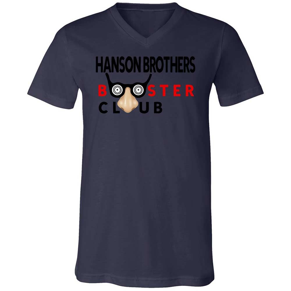 Unisex V-Neck T-Shirt - ZJ5JEJGU - Navy - 12