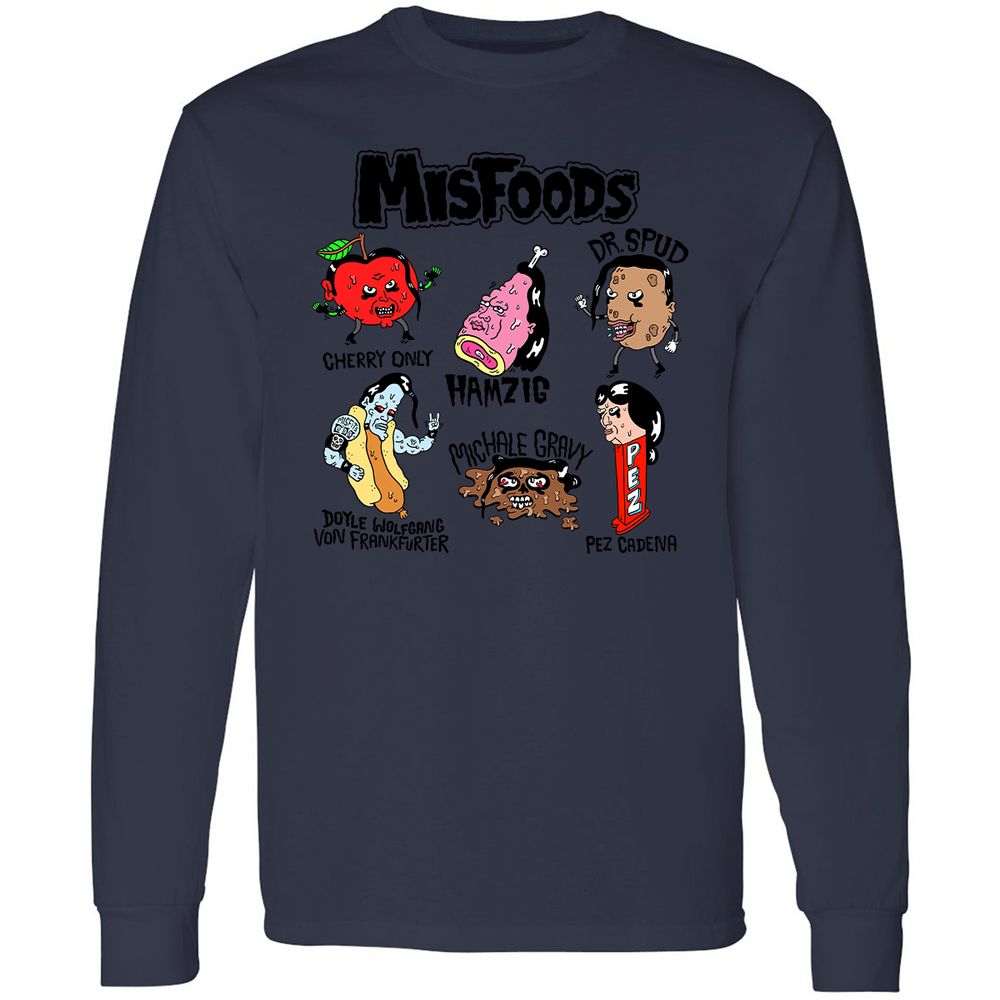 Long Sleeve T-Shirt - 74FYN1S8 - Navy - 12
