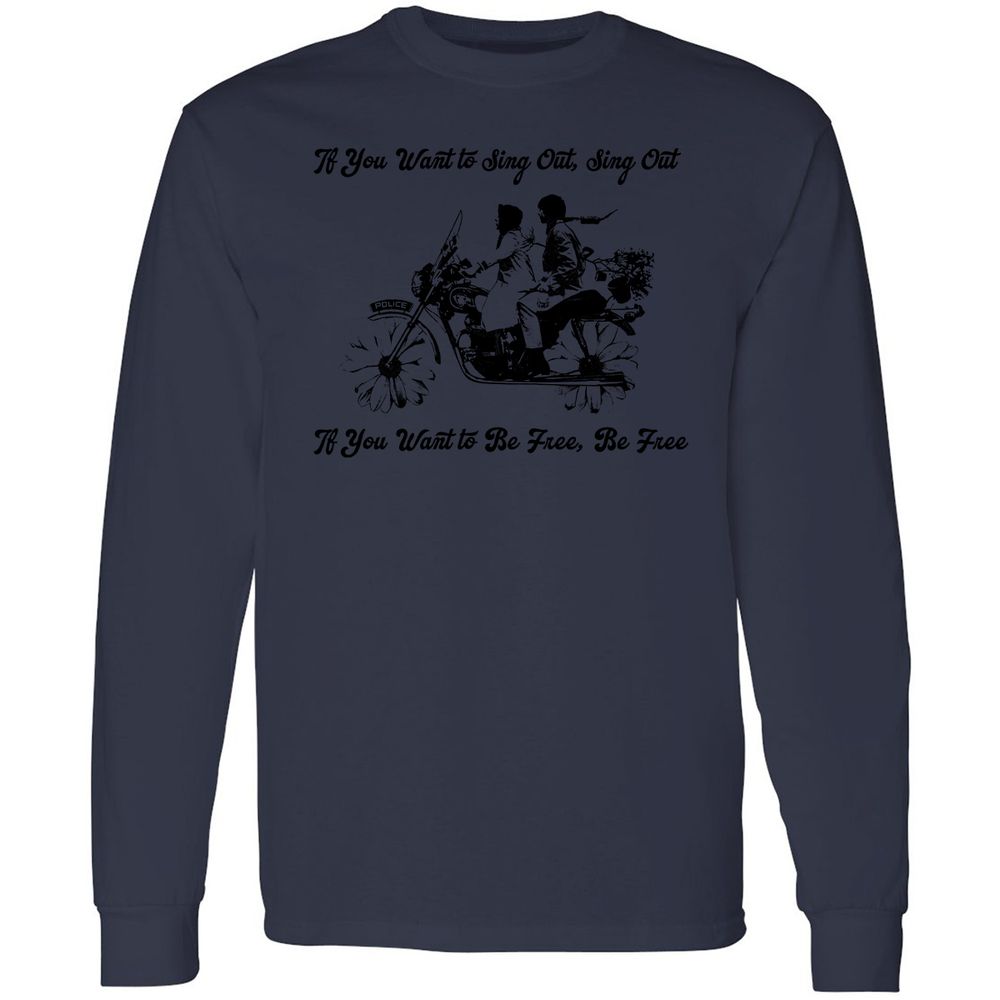 Long Sleeve T-Shirt - 8YCCHA9T - Navy - 12