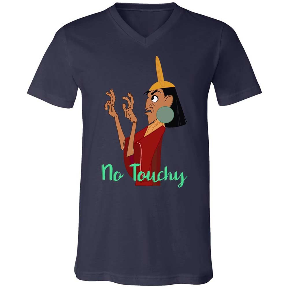 Unisex V-Neck T-Shirt - 2A59T6L6 - Navy - 12