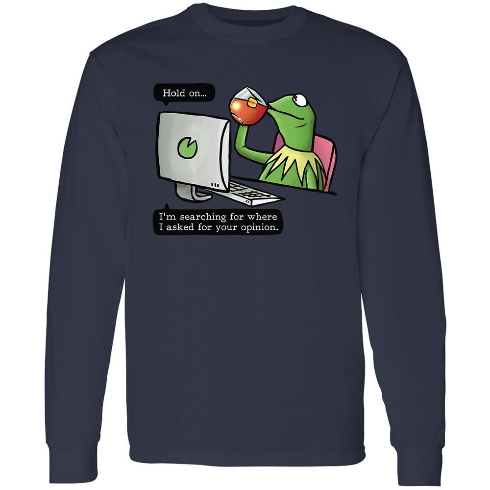Long Sleeve T-Shirt - Y2DS4FCW - Navy - 12