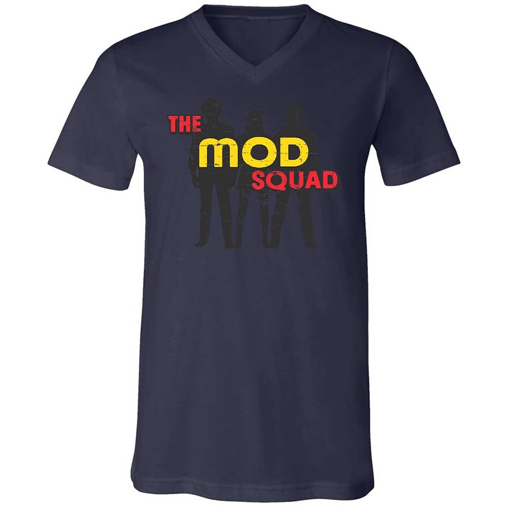 Unisex V-Neck T-Shirt - DDW5TQA7 - Navy - 12