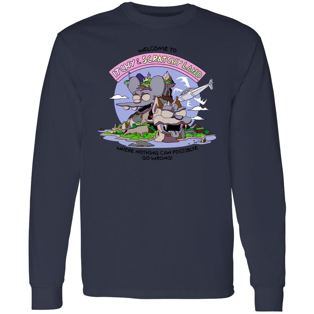 Long Sleeve T-Shirt - 8DS25QPC - Navy - 12