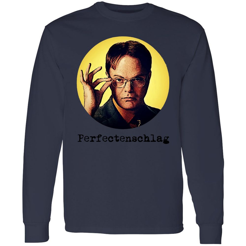 Long Sleeve T-Shirt - HX6BLYMS - Navy - 12