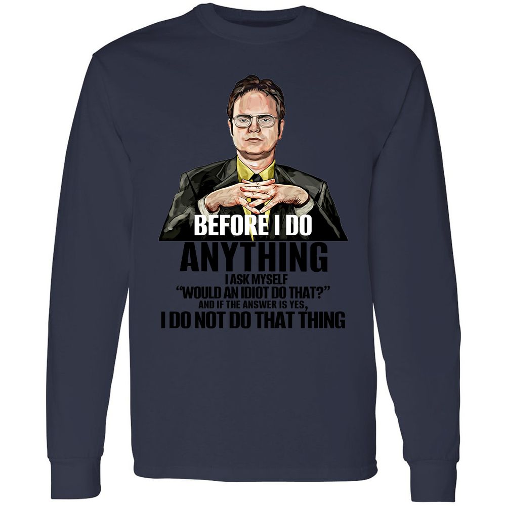 Long Sleeve T-Shirt - 785538UM - Navy - 12