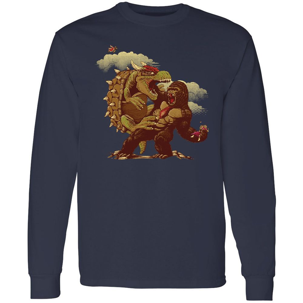 Long Sleeve T-Shirt - KKKYHV24 - Navy - 12