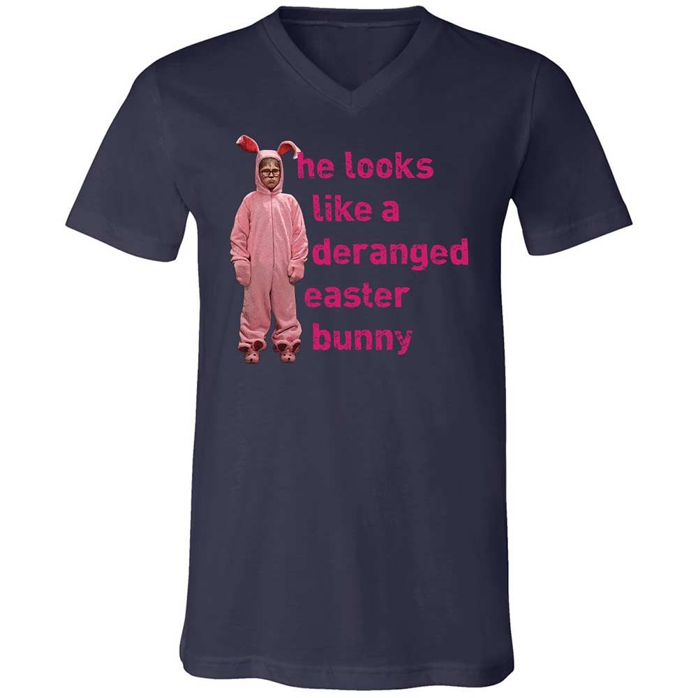 He Looks Like a Deranged Easter Bunny - Navy - 12