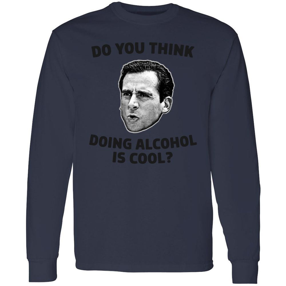 Long Sleeve T-Shirt - 4G69ZJWV - Navy - 12