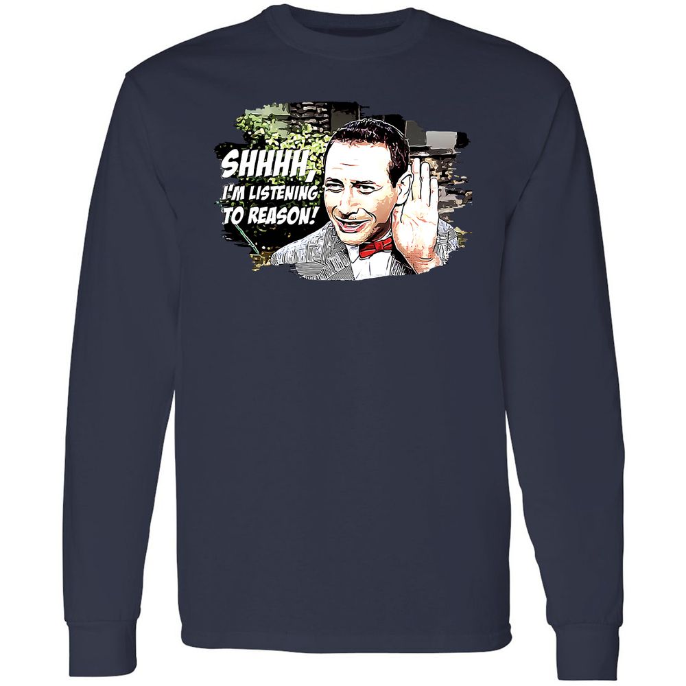 Long Sleeve T-Shirt - WZRJA4AE - Navy - 12