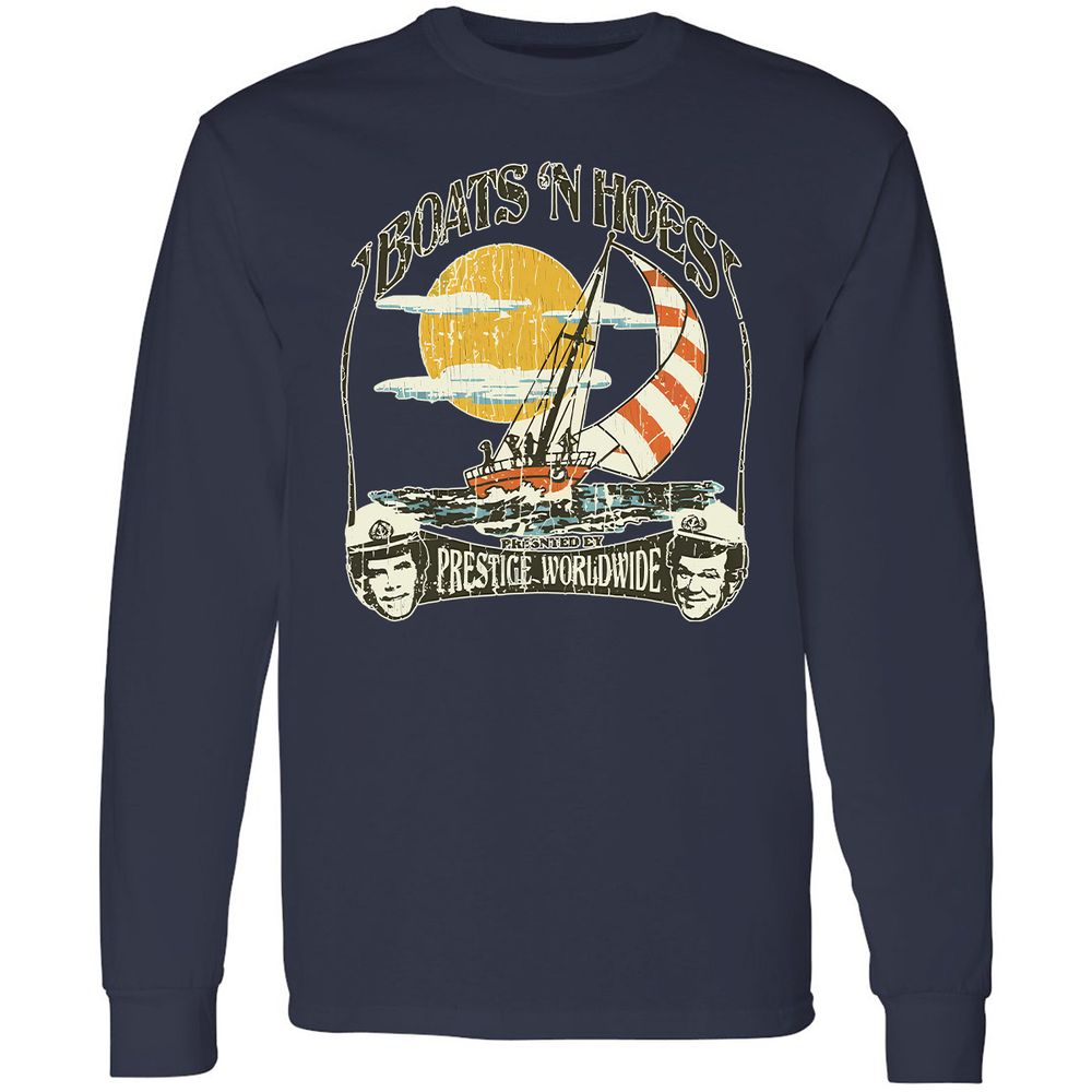 Long Sleeve T-Shirt - X3V1BWQX - Navy - 12