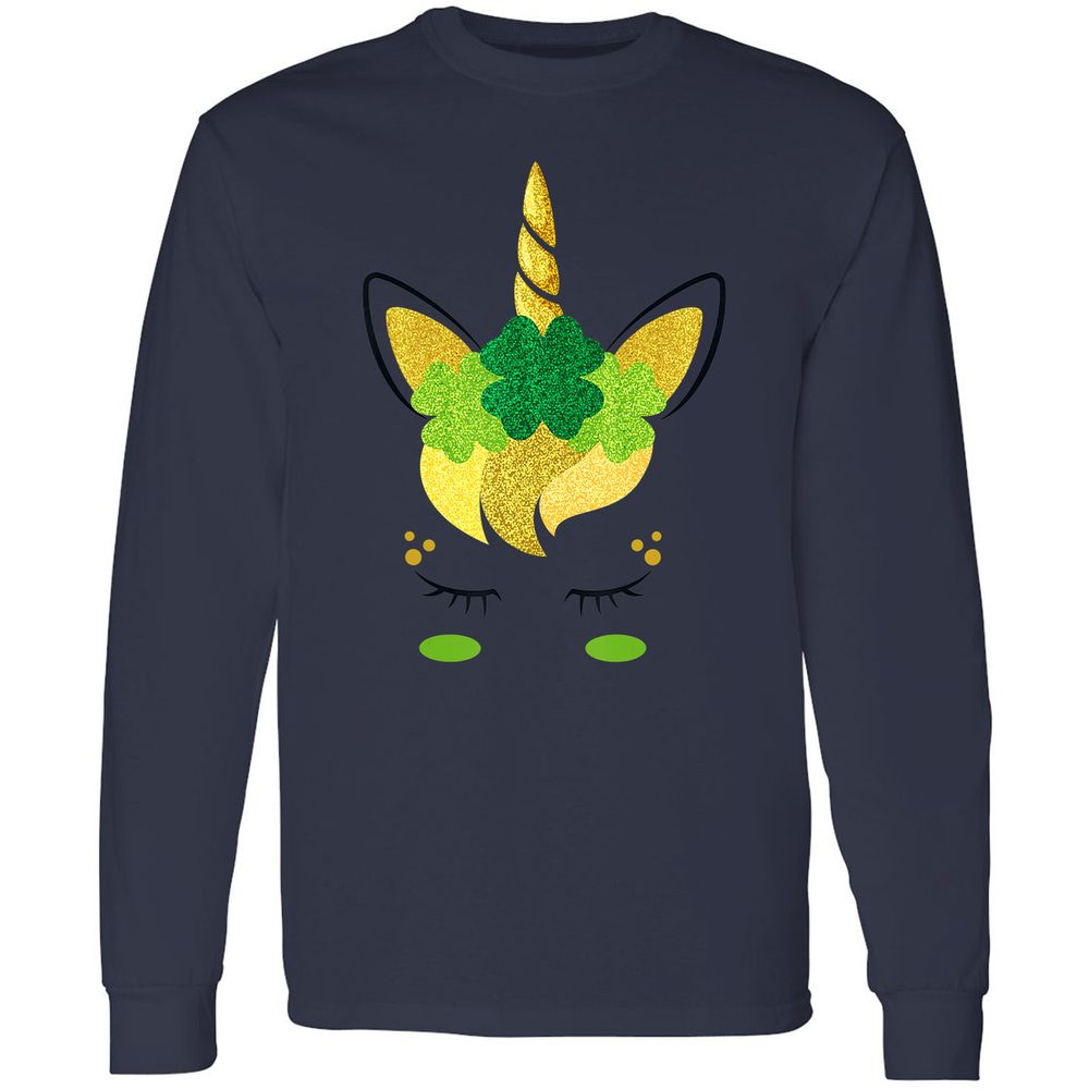 Long Sleeve T-Shirt - 8SQAH8N4 - Navy - 12