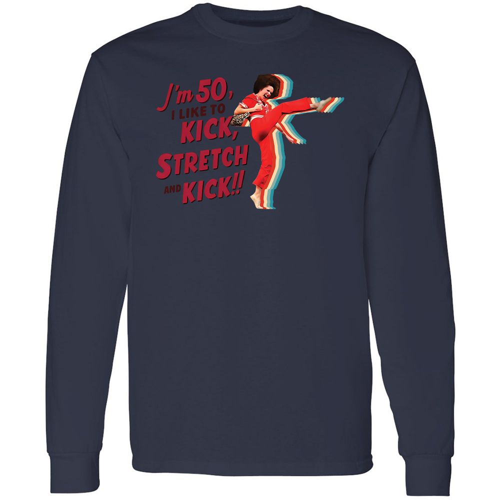 Long Sleeve T-Shirt - KRJHWDHV - Navy - 12