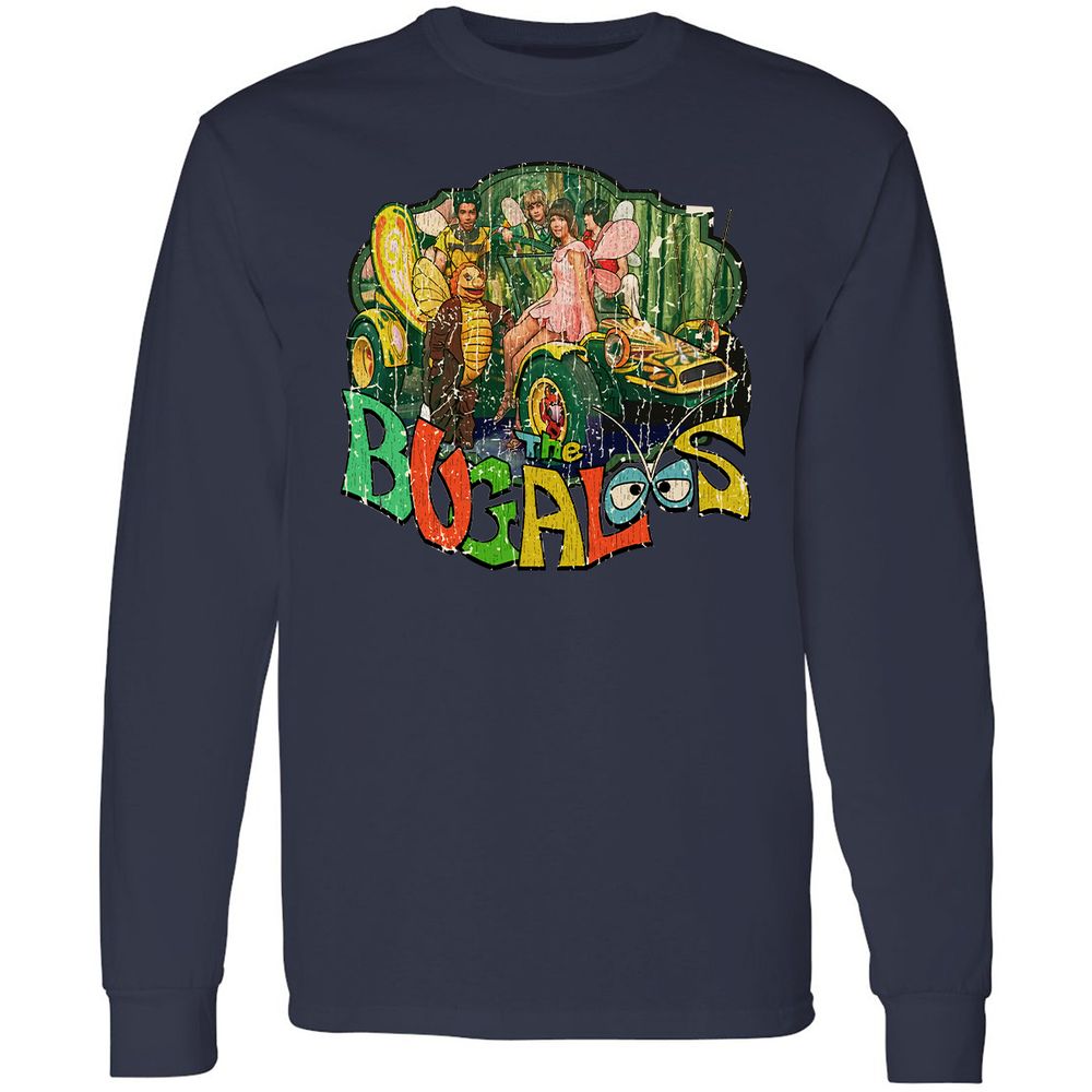 Long Sleeve T-Shirt - FMW6YHJK - Navy - 12