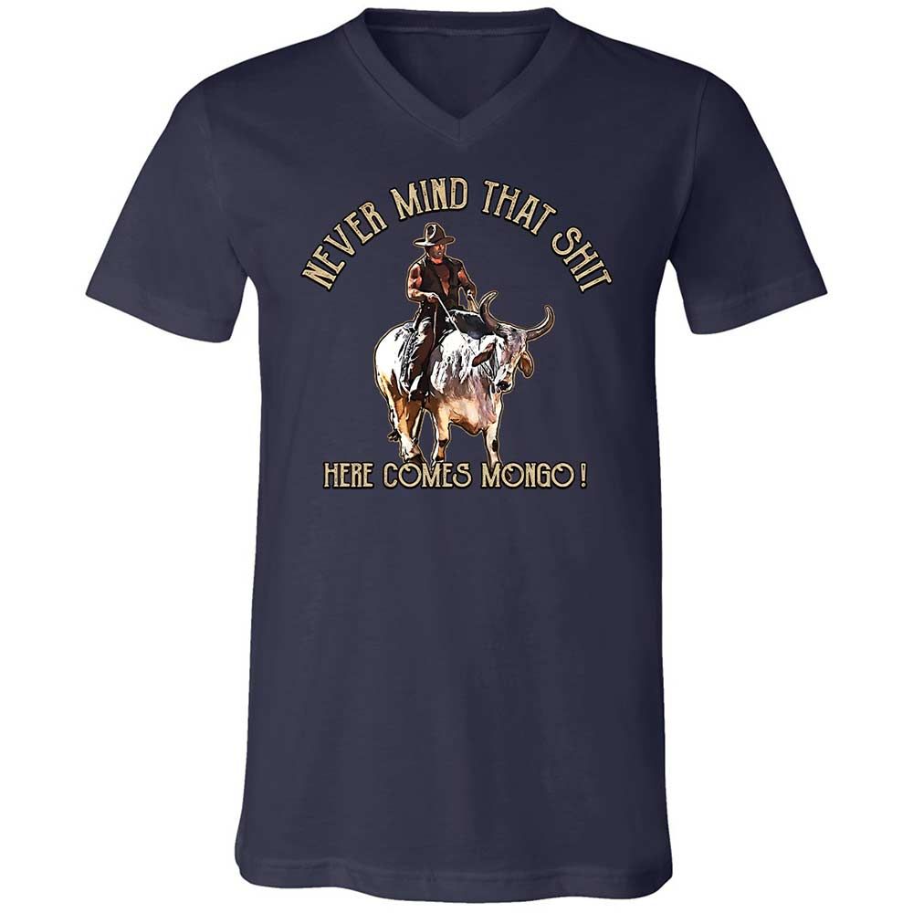 Unisex V-Neck T-Shirt - 2S7NAQ6A - Navy - 12