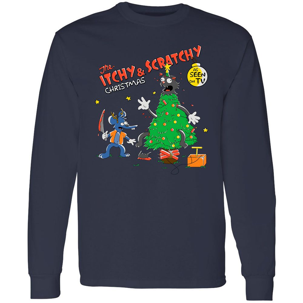 Long Sleeve T-Shirt - JXYD3LGD - Navy - 12