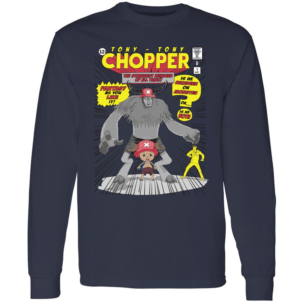 Long Sleeve T-Shirt - SJ7Z1CY7 - Navy - 12