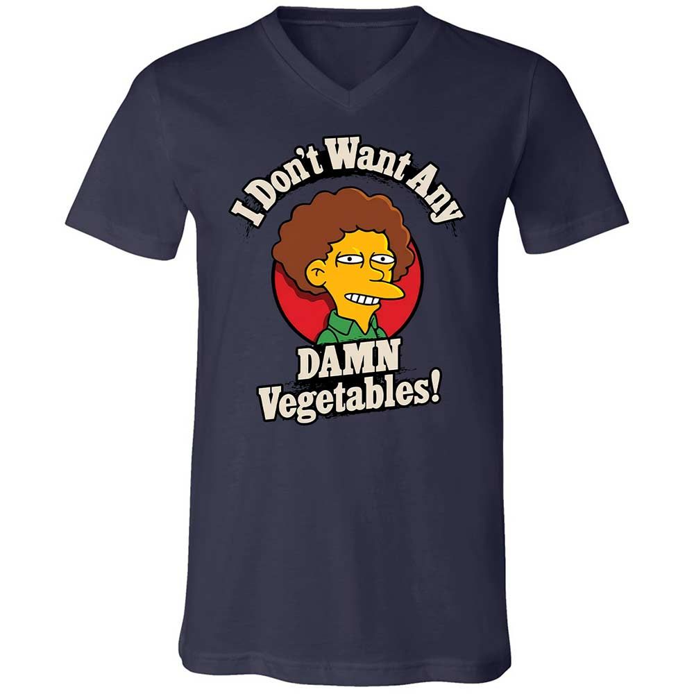 Unisex V-Neck T-Shirt - EU4PFD14 - Navy - 12