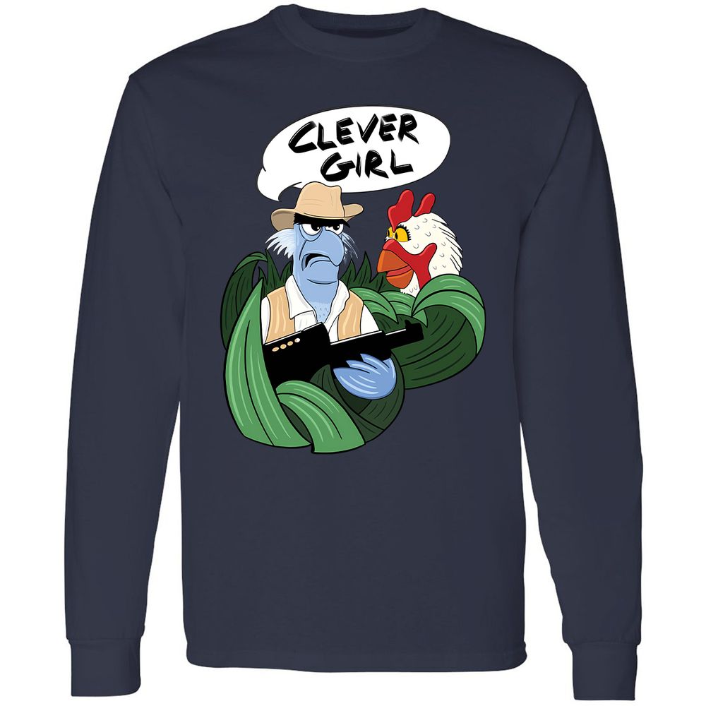 Long Sleeve T-Shirt - R1AV5Y1P - Navy - 12