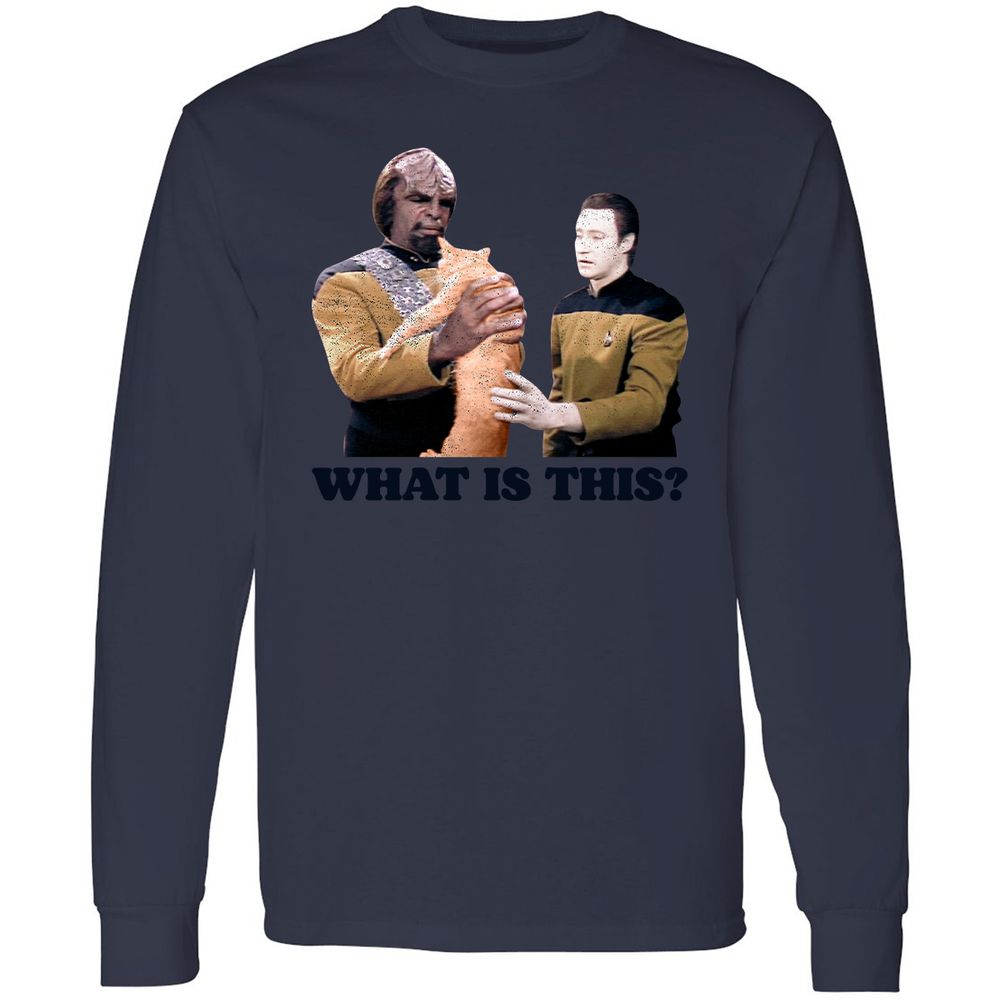 Long Sleeve T-Shirt - 5ME6DJQR - Navy - 12