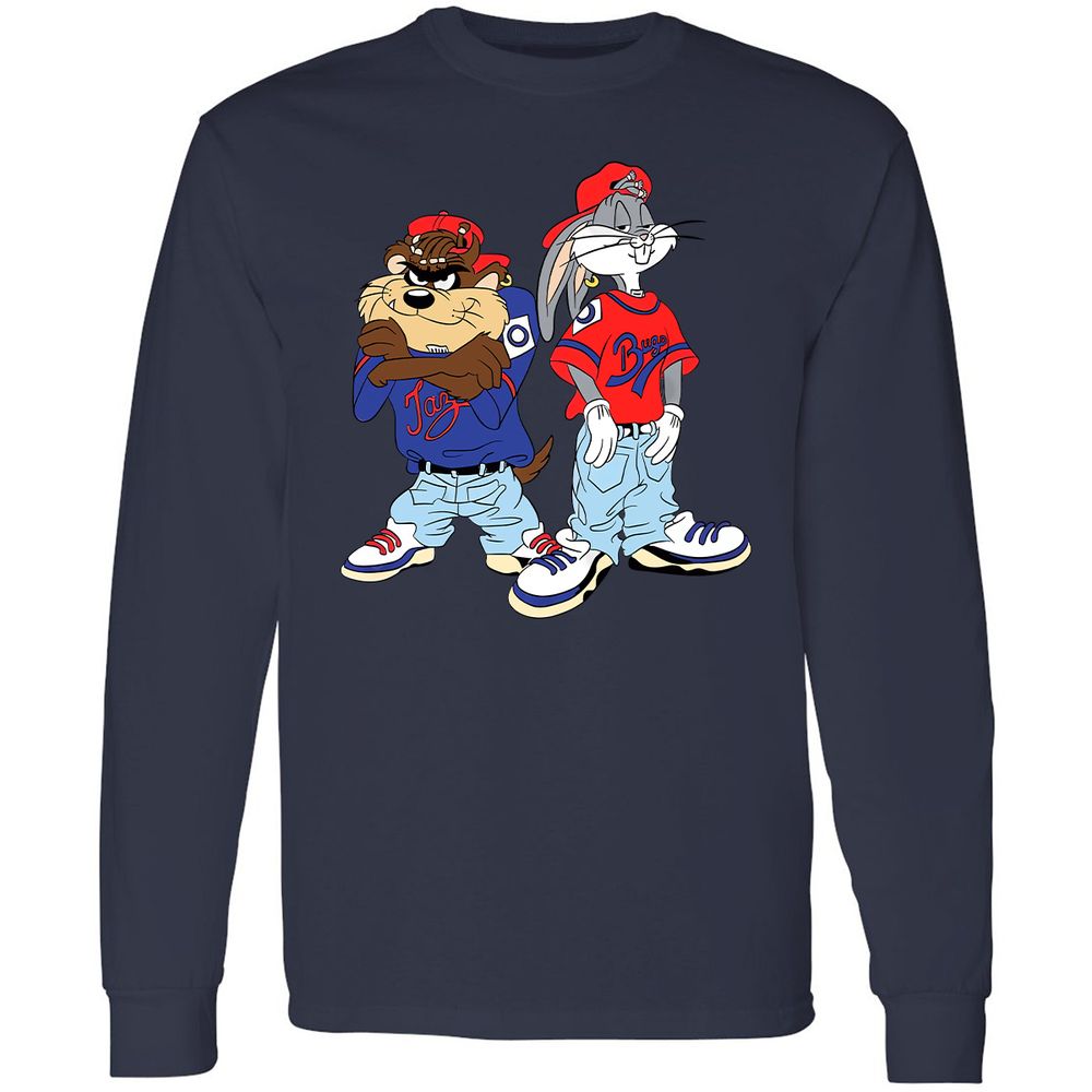 Long Sleeve T-Shirt - PRH2A4GK - Navy - 12