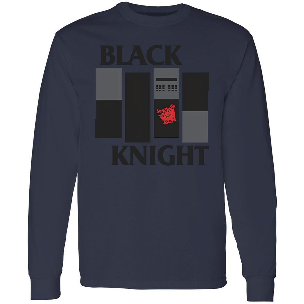 Long Sleeve T-Shirt - U7SQVVH7 - Navy - 12