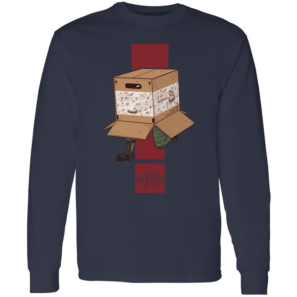 Long Sleeve T-Shirt - FV8ATEPD - Navy - 12