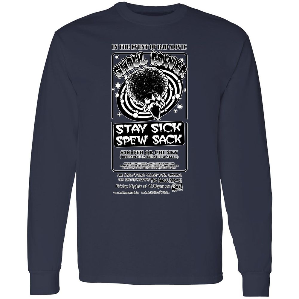 Long Sleeve T-Shirt - BGS316CM - Navy - 12